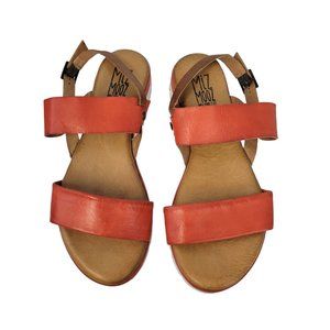 Miz Mooz Selena Leather Sandals Size 7.5